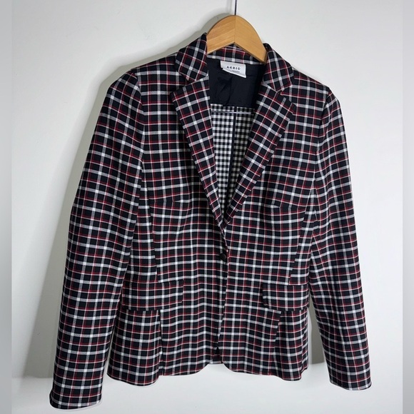 Akris Punto Plaid Blazer - Picture 2 of 9